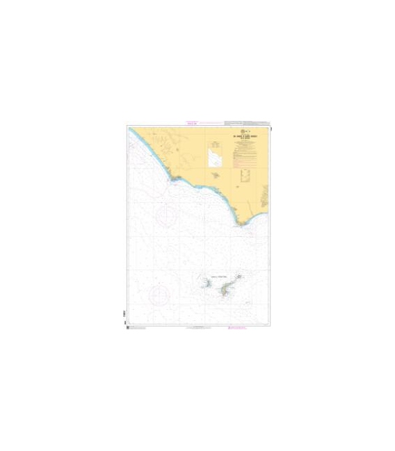 OceanGrafix French (SHOM) Nautical Chart 7366 De Anzio à Capo Circeo - Isole Pontine