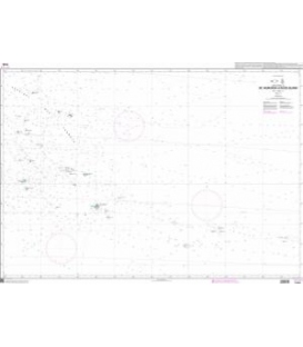 OceanGrafix French (SHOM) Nautical Chart 7370 De Mururoa à Ducie Island