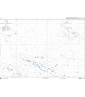 OceanGrafix French (SHOM) Nautical Chart 7371 De Tahiti aux Îles Marquises