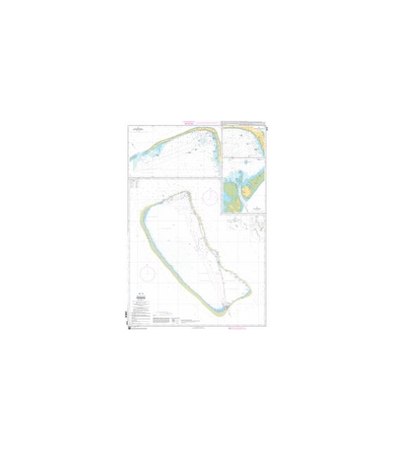 OceanGrafix French (SHOM) Nautical Chart 7372 Fakarava