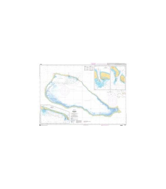OceanGrafix French (SHOM) Nautical Chart 7373 Rangiroa