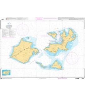 OceanGrafix French (SHOM) Nautical Chart 7101 Les Saintes