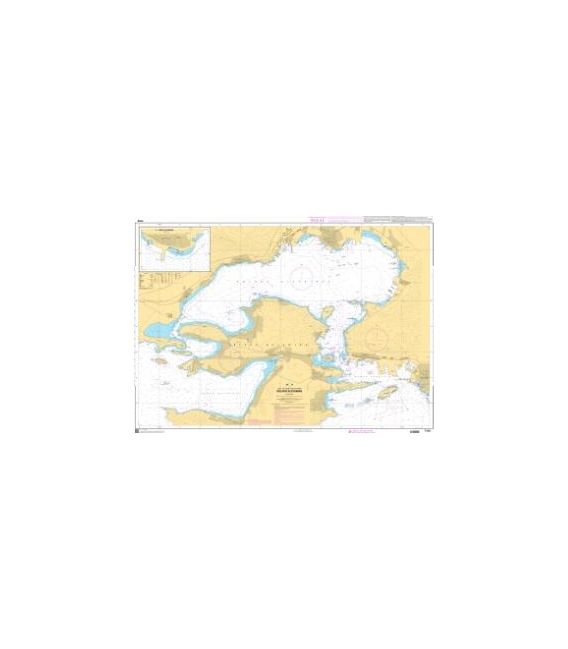 OceanGrafix French (SHOM) Nautical Chart 7103 Kolpos Elevsinas