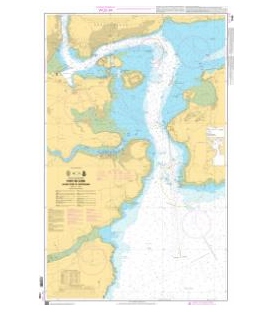 OceanGrafix French (SHOM) Nautical Chart 7104 Port de Cork - Avant-port et approches