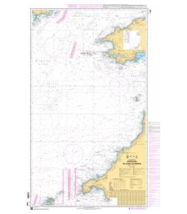 OceanGrafix French (SHOM) Nautical Chart 7108 Approches du Canal de Bristol