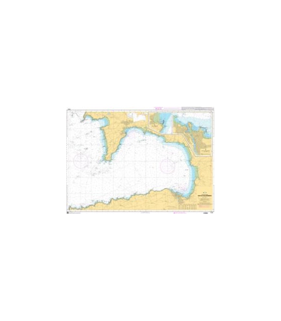 OceanGrafix French (SHOM) Nautical Chart 7121 Baie de Douarnenez