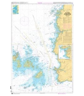OceanGrafix French (SHOM) Nautical Chart 7122 De la Pointe de Saint-Mathieu au phare du Four-Chenal du Four