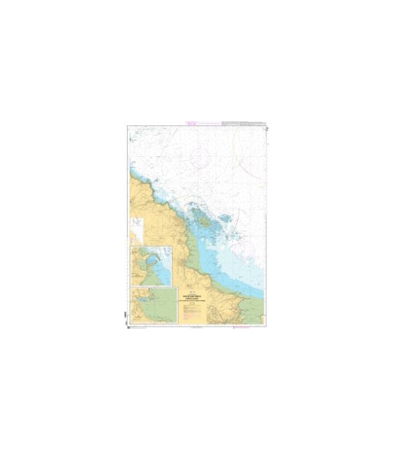 OceanGrafix French (SHOM) Nautical Chart 7128 Baie de Saint-Brieuc (Partie Ouest) - De la Pointe de la Tour à lAnse dYffiniac