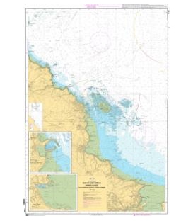 OceanGrafix French (SHOM) Nautical Chart 7128 Baie de Saint-Brieuc (Partie Ouest) - De la Pointe de la Tour à lAnse dYffiniac