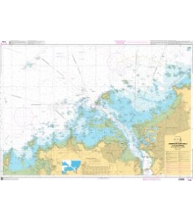 OceanGrafix French (SHOM) Nautical Chart 7130 Abords de Saint-Malo - De lîle des Hébihens à la Pointe de la Varde