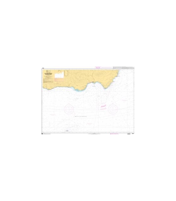 OceanGrafix French (SHOM) Nautical Chart 7672 De Cabo Sacratif à Cabo de Gata