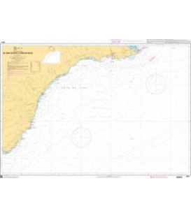 OceanGrafix French (SHOM) Nautical Chart 7671 De Cabo de Gata à Cabo de Palos
