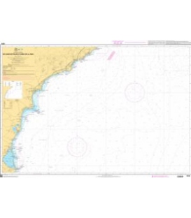 OceanGrafix French (SHOM) Nautical Chart 7670 De Cabo de Palos à Cabo de la Nao