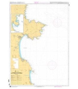 OceanGrafix French (SHOM) Nautical Chart 7665 Du Cap Negre au Cap Cerbère