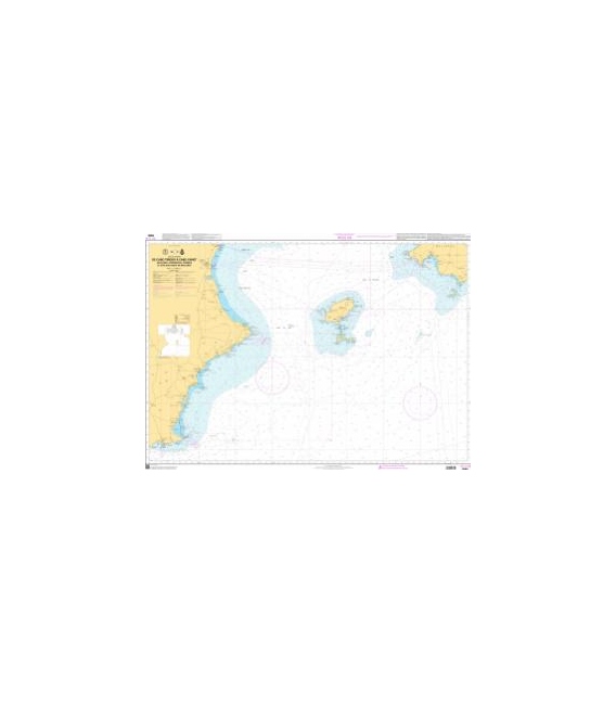 OceanGrafix French (SHOM) Nautical Chart 7660 De Cabo Tiñoso à Cabo Canet - Islas Ibiza, Formentera, Cabrera et Côte Sud-Ouest d