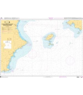 OceanGrafix French (SHOM) Nautical Chart 7660 De Cabo Tiñoso à Cabo Canet - Islas Ibiza, Formentera, Cabrera et Côte Sud-Ouest d
