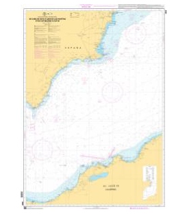 OceanGrafix French (SHOM) Nautical Chart 7659 De Cabo de Gata à Cabo de Las Huertas et de Cap Milonia à Cap Ivi