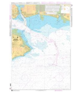 OceanGrafix French (SHOM) Nautical Chart 7648 The Solent - Approches Est
