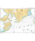 OceanGrafix French (SHOM) Nautical Chart 7645 Canal de La Havannah et Canal Woodin