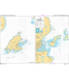 OceanGrafix French (SHOM) Nautical Chart 7639 Abords et port de lÎle Saint-Pierre