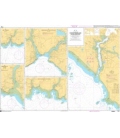OceanGrafix French (SHOM) Nautical Chart 7138 Ports et mouillages en Bretagne Sud