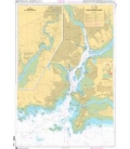 OceanGrafix French (SHOM) Nautical Chart 7140 Passes et Rade de Lorient