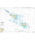 OceanGrafix French (SHOM) Nautical Chart 7143 Abords des Iles de Houat et de Hoëdic