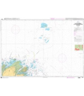 OceanGrafix French (SHOM) Nautical Chart 7153 De lÎle de Bréhat au Plateau des Roches Douvres