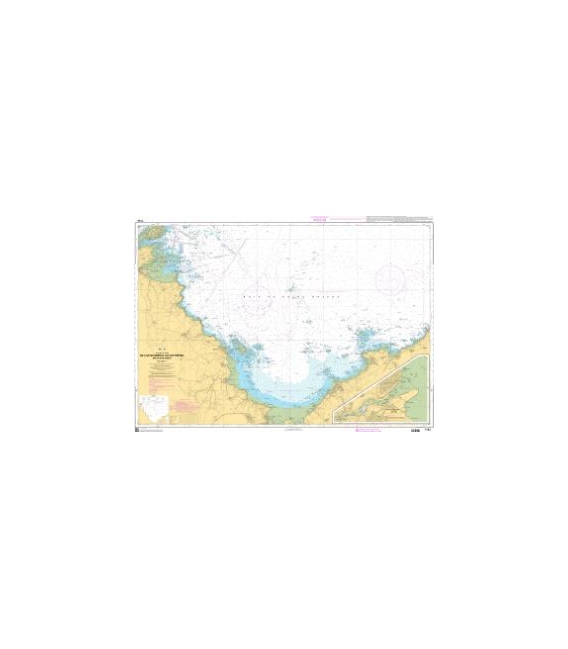OceanGrafix French (SHOM) Nautical Chart 7154 De lîle de Bréhat au Cap Fréhel - Baie de Saint-Brieuc
