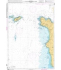 OceanGrafix French (SHOM) Nautical Chart 7158 Du Cap de Carteret au Cap de la Hague - Raz Blanchardentin