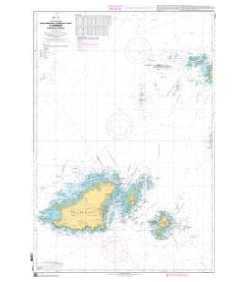 OceanGrafix French (SHOM) Nautical Chart 7159 De Guernsey, Herm et Sark à Alderney - Bancs des Casquets