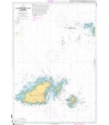 OceanGrafix French (SHOM) Nautical Chart 7159 De Guernsey, Herm et Sark à Alderney - Bancs des Casquets