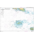 OceanGrafix French (SHOM) Nautical Chart 7161 Des îles Chausey à Jersey - Plateau des Minquiers