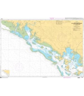 OceanGrafix French (SHOM) Nautical Chart 7167 De la Baie de Saint-Vincent à la Coupée Mara