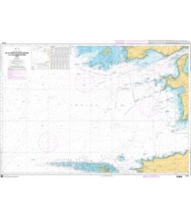 OceanGrafix French (SHOM) Nautical Chart 7172 De Pointe de Saint-Mathieu à Chaussée de Sein-Iroise-St-Mathieu, Sein