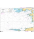 OceanGrafix French (SHOM) Nautical Chart 7172 De Pointe de Saint-Mathieu à Chaussée de Sein-Iroise-St-Mathieu, Sein