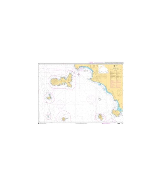OceanGrafix French (SHOM) Nautical Chart 7175 De lÎle dElbe à Promontorio Argentario