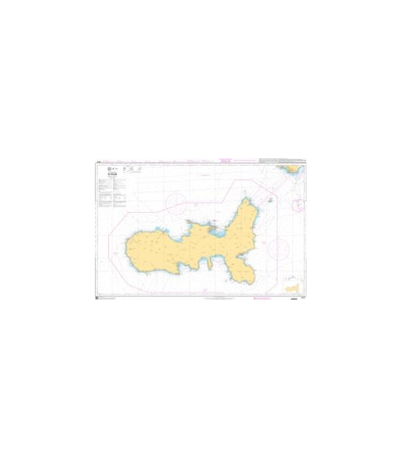 OceanGrafix French (SHOM) Nautical Chart 7177 Île dElbe