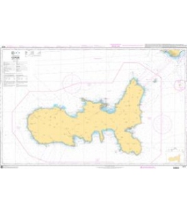 OceanGrafix French (SHOM) Nautical Chart 7177 Île dElbe