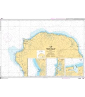 OceanGrafix French (SHOM) Nautical Chart 7183 La Réunion-Partie Nord-De Pointe des Châteaux à Pointe de Rivière du Mât