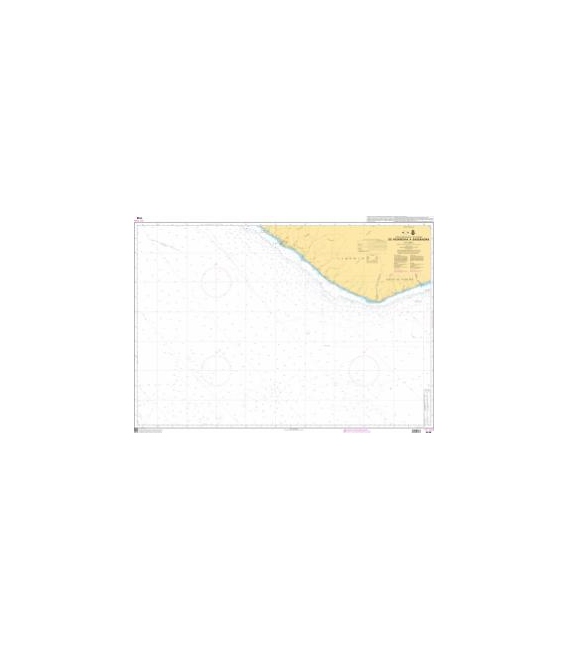 OceanGrafix French (SHOM) Nautical Chart 7186 De Monrovia à Sassandra