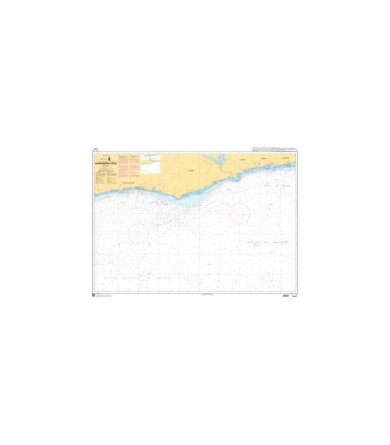 OceanGrafix French (SHOM) Nautical Chart 7187 De Sassandra à LagosOceanGrafix French (SHOM) Nautical Chart 7177 Île dElbe