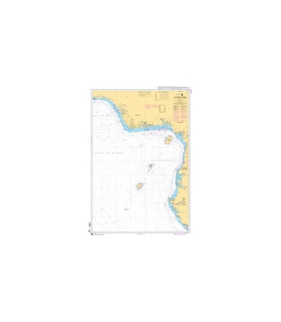 OceanGrafix French (SHOM) Nautical Chart 7188 De Lagos à Gamba