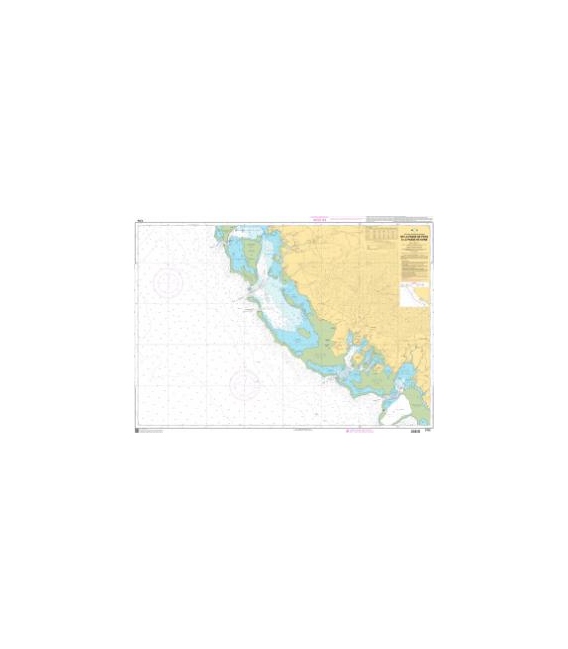 OceanGrafix French (SHOM) Nautical Chart 7375 De la Passe de Poya à la Passe de Koné