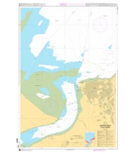 OceanGrafix French (SHOM) Nautical Chart 7377 Ports du Larivot et de Cayenne