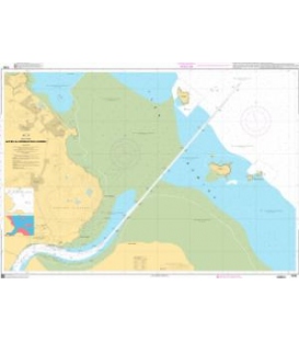 OceanGrafix French (SHOM) Nautical Chart 7378 Accès au Dégrad des Cannes