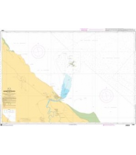 OceanGrafix French (SHOM) Nautical Chart 73780 Abords de Kourou