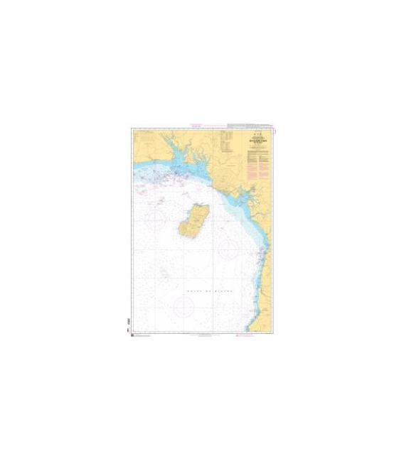 OceanGrafix French (SHOM) Nautical Chart 7382 De Calabar à Bata - Isla de Bioko
