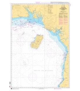 OceanGrafix French (SHOM) Nautical Chart 7382 De Calabar à Bata - Isla de Bioko