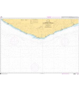 OceanGrafix French (SHOM) Nautical Chart 7384 De Greenville à Sassandra
